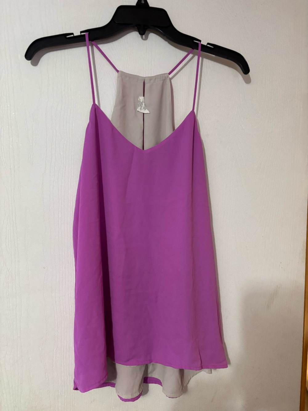 Express Purple Spaghetti Strap Camisole